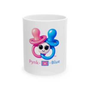 Pynk-a-Blue Ceramic Mug, (11oz, 15oz)