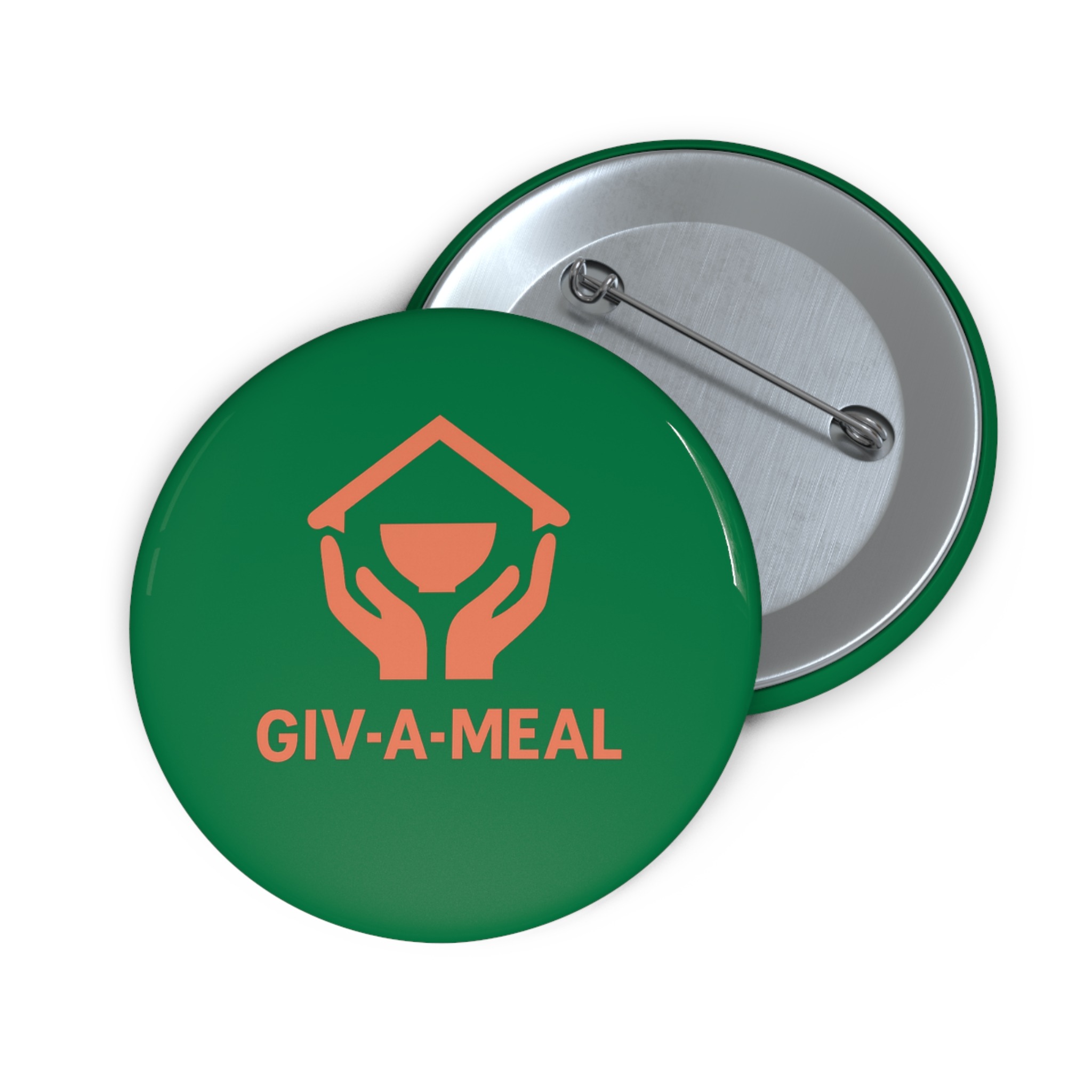 Giv-a-Meal Custom Pin Buttons - Image 3