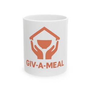 Giv-a-Meal Ceramic Mug, (11oz, 15oz)