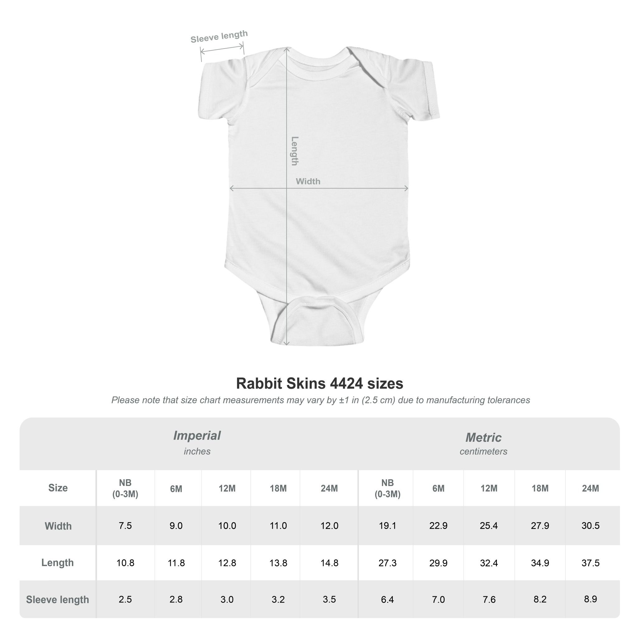 Pynk-a-Blue Infant Fine Jersey Bodysuit - Image 12