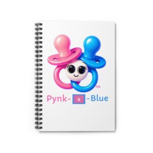 Pynk-a-Blue Spiral Notebook - Ruled Line