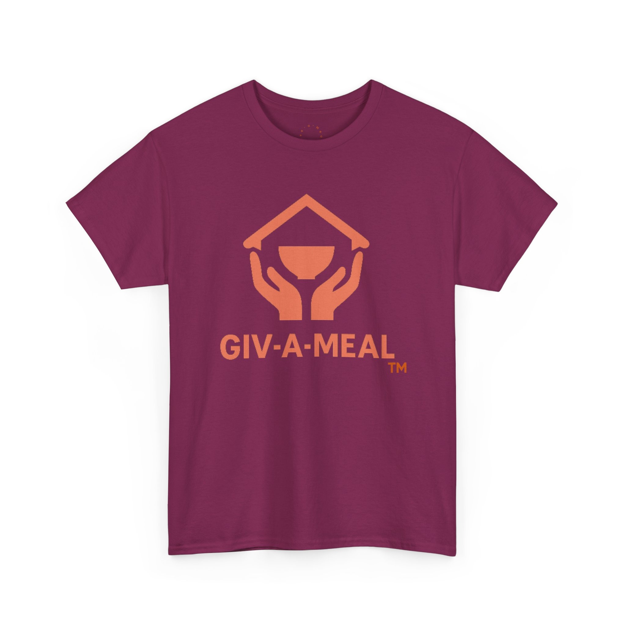 Giv-a-Meal Unisex Heavy Cotton Tee - Image 11