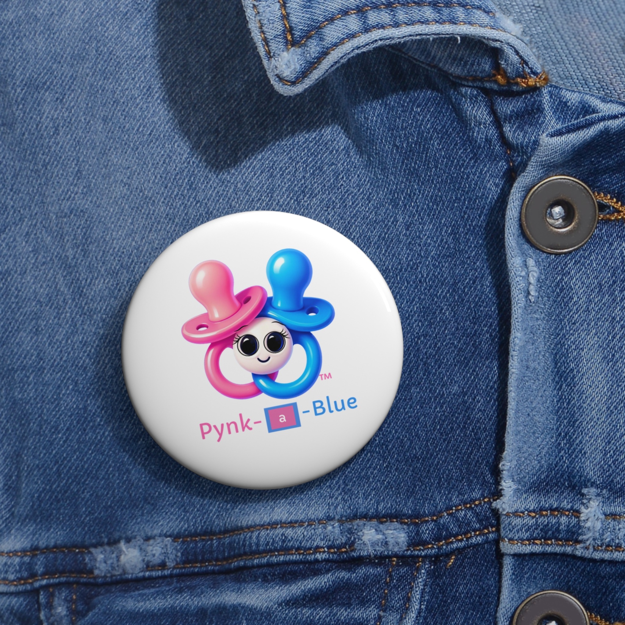 Pynk-a-Blue Custom Pin Buttons - Image 4