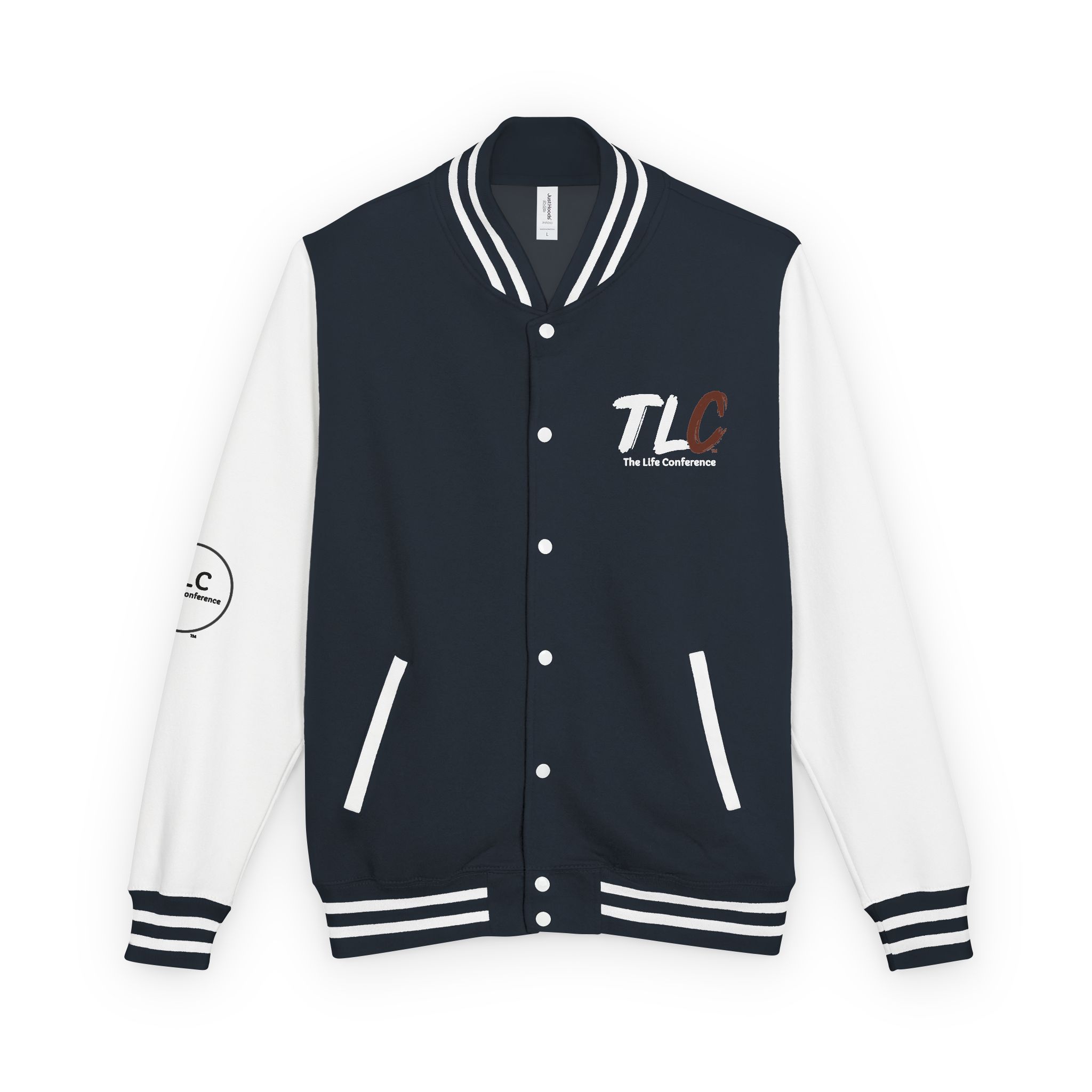 The Life Conference (TLC) Unisex Heavyweight Letterman Jacket - Image 6