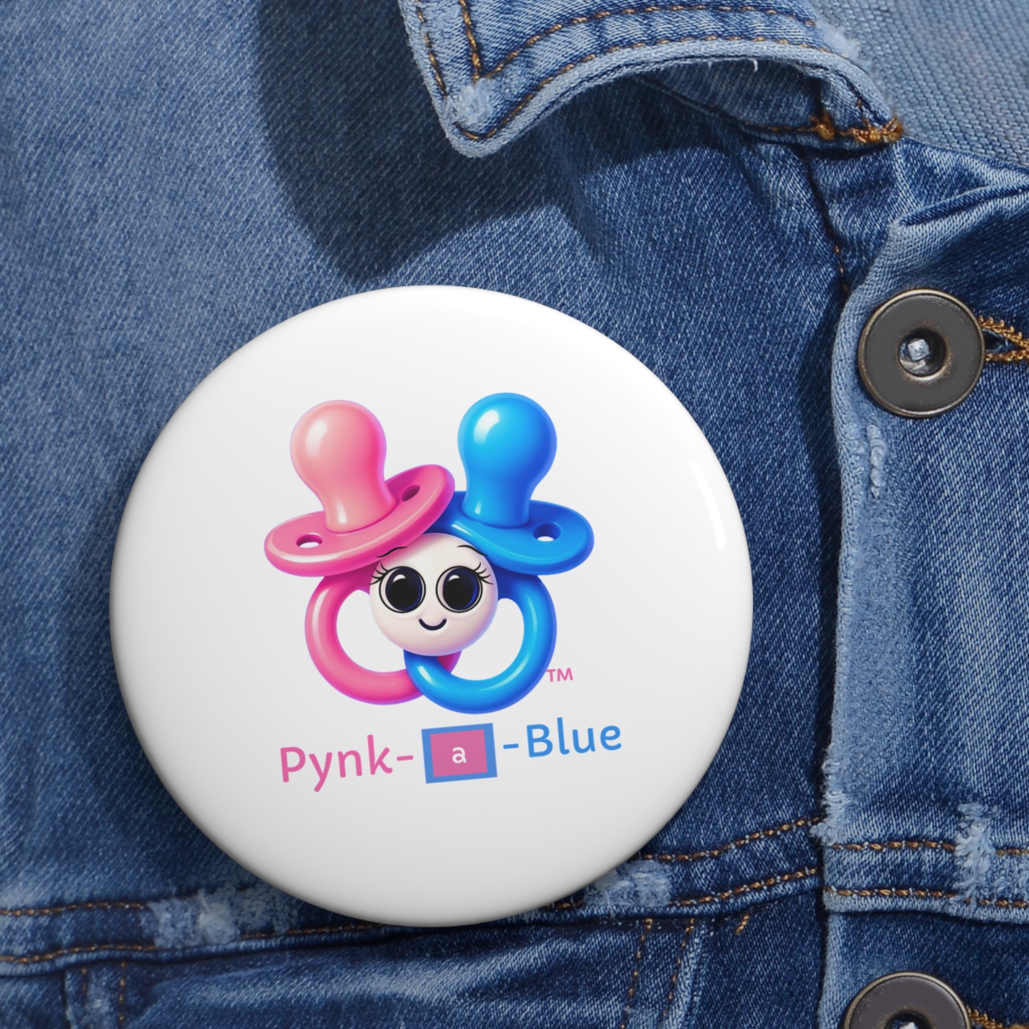Pynk-a-Blue Custom Pin Buttons - Image 6