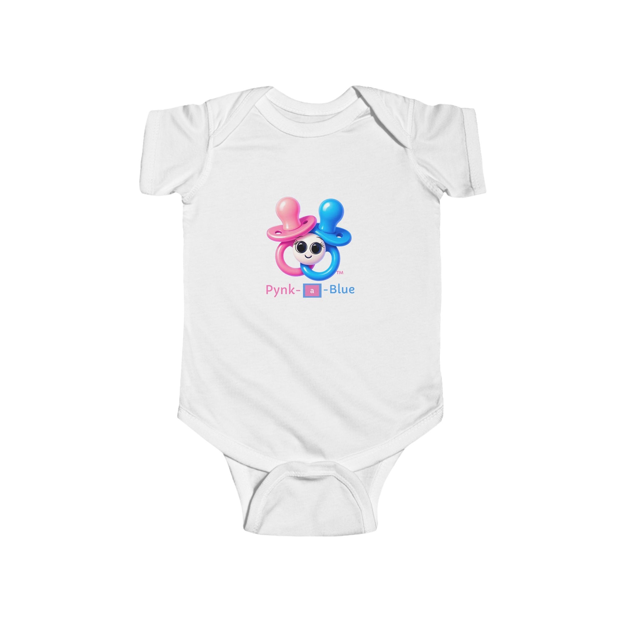 Pynk-a-Blue Infant Fine Jersey Bodysuit - Image 3