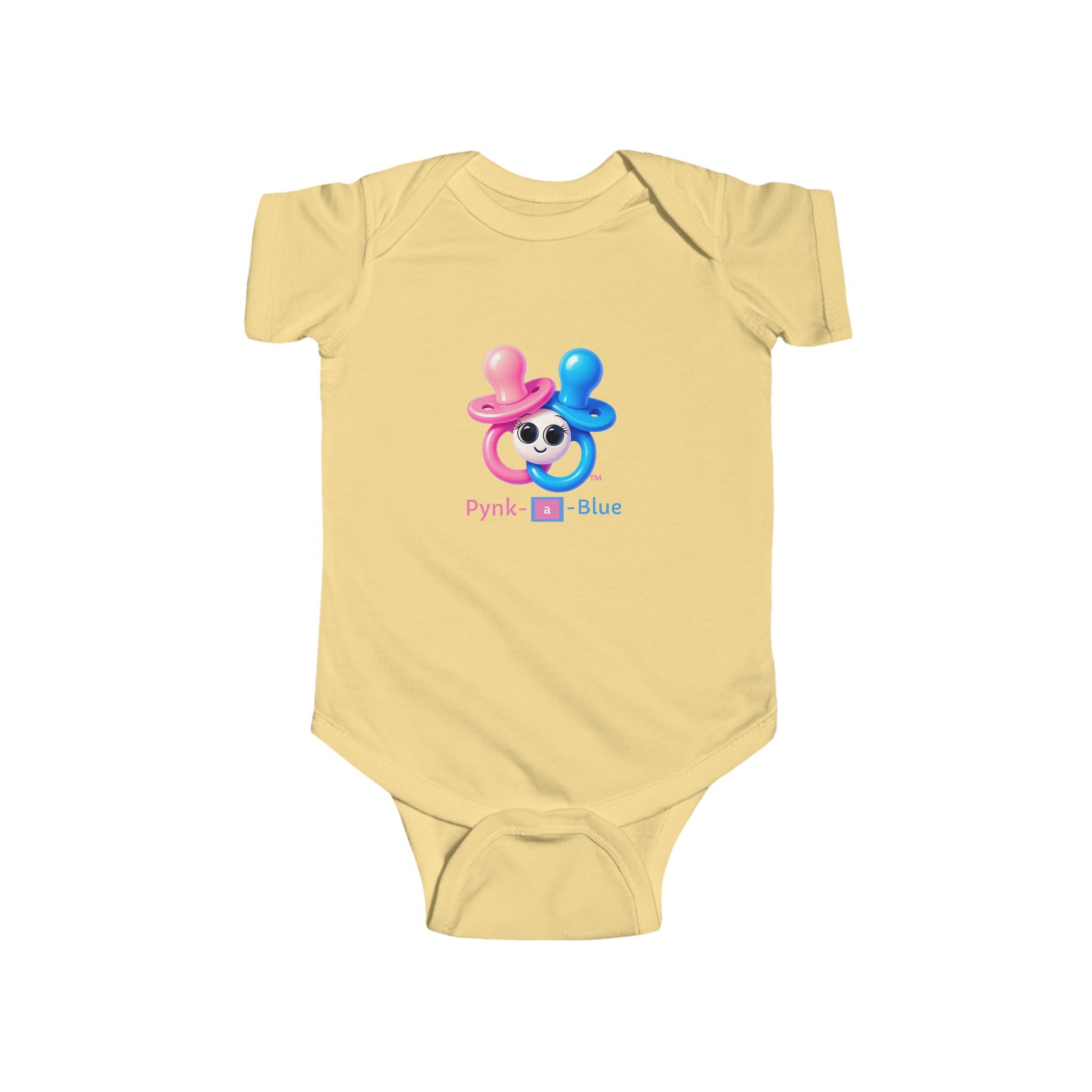 Pynk-a-Blue Infant Fine Jersey Bodysuit - Image 5