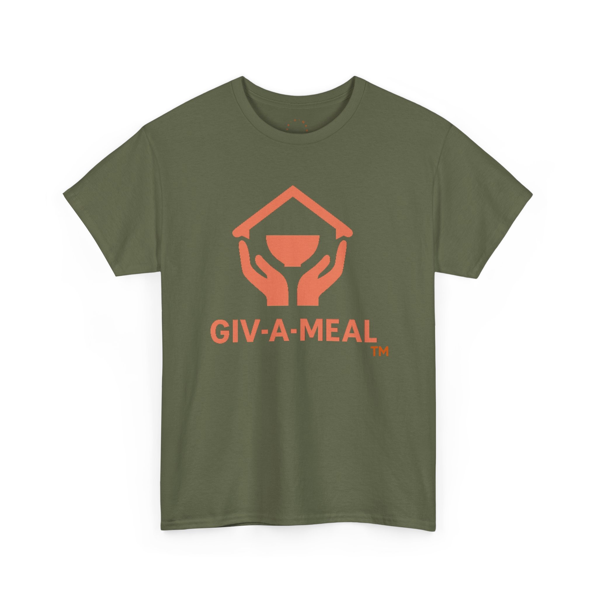 Giv-a-Meal Unisex Heavy Cotton Tee - Image 5